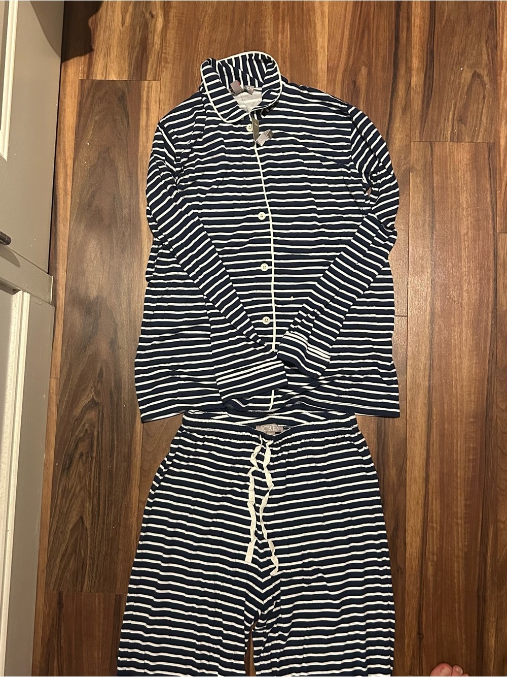 Jcrew Striped Pajamas